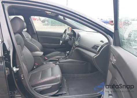 2018 Hyundai Elantra Sport из США, поврежденный, VIN KMHD04LB7JU558438